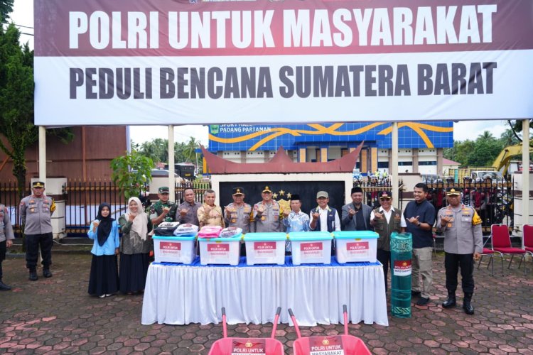 ‎Wakapolri : Polri Terus Percepat Pemulihan Infrastruktur dan Kebutuhan Dasar Warga Pascabencana di Padang Pariaman