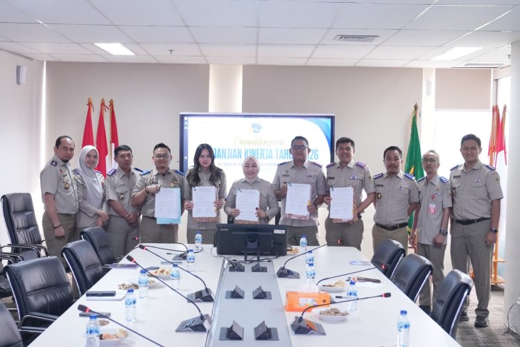 Penandatanganan Perjanjian Kinerja Tahun 2026 Jadi Langkah Strategis Kanwil BPN DKI Jakarta Tingkatkan Akuntabilitas Pelayanan