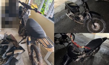 Polisi Bekuk Diduga Pelaku Curat Sepeda Motor di Rebang Tangkas   