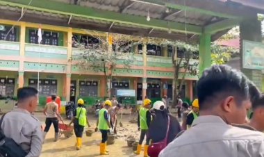 Komitmen Polri dalam Pemulihan Pascabanjir, SD Negeri di Aceh Tamiang Siap Digunakan