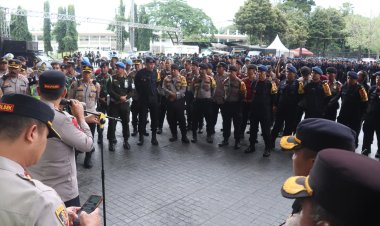 1.876 Personel Gabungan Siap Memberikan Pelayanan pada Laga Persija Jakarta vs Persijap Jepara