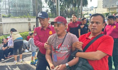 Respons Cepat Polisi, Dua Terduga Pencopet Diamankan saat CFD di Bundaran HI