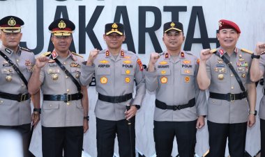 Rotasi Jabatan, Kapolda Metro Jaya Resmi Lantik Pejabat Utama dan Kapolres Jajaran