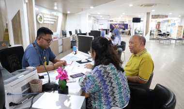‎Libur Tahun Baru Tak Halangi Masyarakat Urus Alih Media Sertipikat