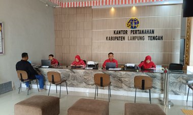 Kantah Kabupaten Lampung Tengah Tetap Buka Layanan di Hari Libur Nataru