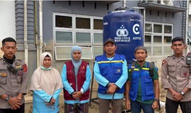 Polri Percepat Pemulihan Aceh Tamiang, 177 Titik Sumur Bor Air Bersih Aktif dari Target 300