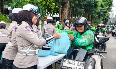 Polda Metro Jaya Bersama Mitra Gelar Jumat Peduli Tingkatkan Kepedulian Sosial