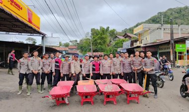 Gerak Cepat Polres Bener Meriah, Jalan Lintas Bireuen–Takengon Kembali Aman Pascabencana