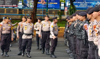 Wakapolda Metro Jaya Pimpin Apel Ditsamapta Berikan Apresiasi dalam Menjaga Kondusifitas Jakarta
