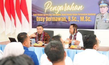 Pesan Wamen Ossy ke Jajaran Kantor Pertanahan Kabupaten Mempawah: Tingkatkan Layanan Sesuai Kebutuhan Masyarakat