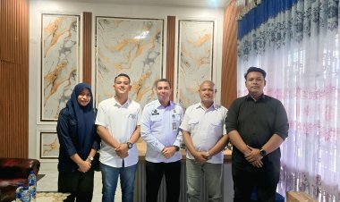 Perkuat Sinergi dengan Media, Kalapas Lhoksukon Sambut Kunjungan Wartawan