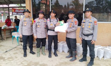 Bangkit dari Banjir: Kapolda Aceh Dorong Ekonomi dan Pangan Warga Lewat Polibag Lumpur