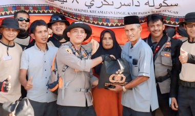 Mengabdi Tanpa Batas, Kapolres Aceh Tengah Jangkau Kemukiman Terpencil Wih Dusun Jamat