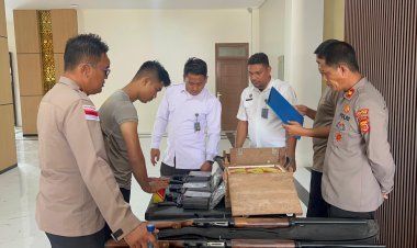 Tingkatkan Koordinasi dan Sinergitas, Lapas Idi Kunjungi Polres Aceh Timur