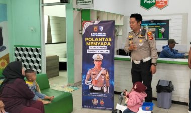 ‎Satlantas Polres Sukabumi Pastikan Pelayanan Administrasi Kendaraan Optimal Lewat Program Polantas Menyapa
