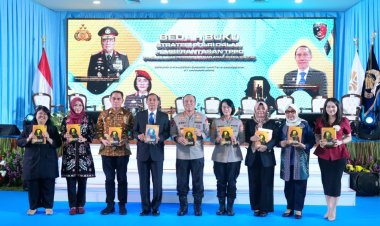 SIARAN PERS POLRI  WAKAPOLRI BUKA STRATEGI DAN DINAMIKA PENANGANAN TPPO LEWAT PELUNCURAN & BEDAH BUKU