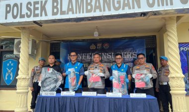 Polisi Bekuk 3 Pencuri Kabel PLN Sepanjang 24,5 Km di Jalinsum Way Kanan, Kerugian Capai Miliaran Rupiah