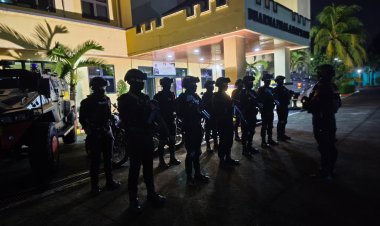 ‎Brimob Batalyon D Pelopor Intensifkan Patroli Rayonisasi di Wilayah Kabupaten Bekasi
