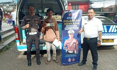 ‎Polantas Menyapa di Samsat Cibadak dan Pelabuhan Ratu, Kabupaten Sukabumi Dorong Pelayanan Prima dan Kamtibmas Kondusif