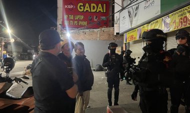 ‎Batalyon D Pelopor Perketat Patroli di Wilayah Bekasi, Antisipasi Tawuran dan Balap Liar