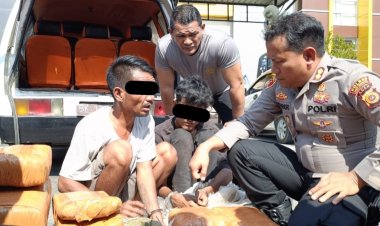 Polres Aceh Tenggara Gagalkan Peredaran 50,7 Kg Ganja, Dua Pelaku Diamankan