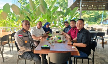 Ngopi Bareng Wartawan, Kapolres Aceh Besar Tegaskan Sinergi Polri dan Media