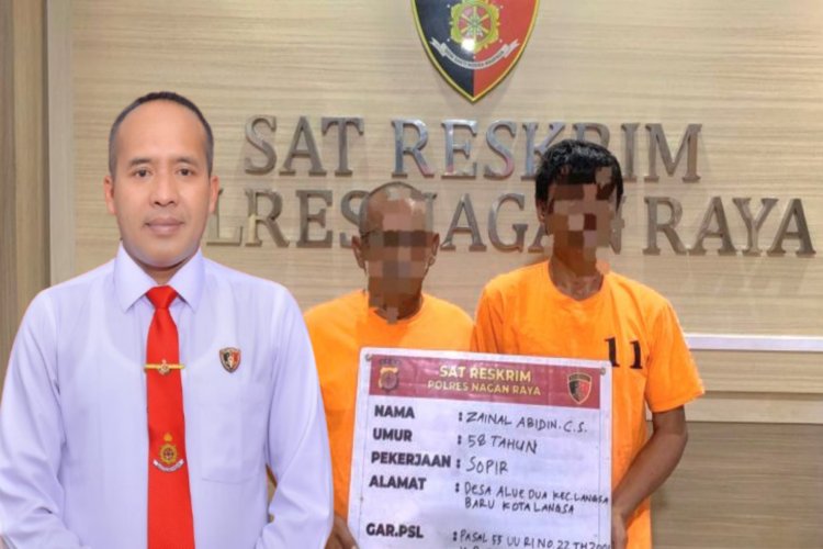 Sat Reskrim Polres Nagan Raya Amankan Truk Tangki Diduga Angkut 16 Ribu Liter Solar Subsidi Ilegal