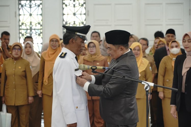 Lantik 88 Pejabat Struktural dan Fungsional, Bupati Garut Tekankan Reformasi Birokrasi dan Ketepatan Data Pelayanan Publik