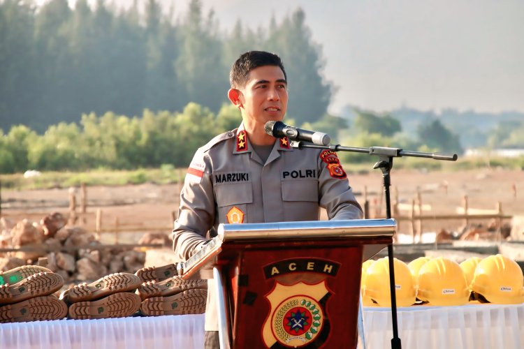 Kapolda Aceh Sebut Pembangunan Meutuah Residen Sejalan dengan Prinsip Maqashid Syariah