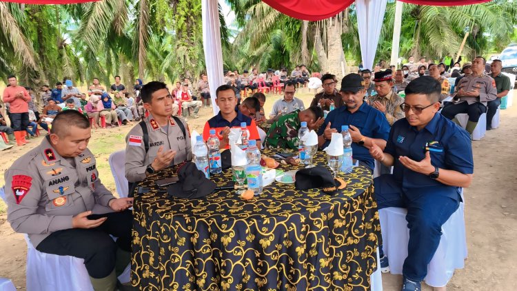 Kapolda Aceh Resmikan Pematangan Lahan Huntap Polri untuk Korban Bencana di Tamiang