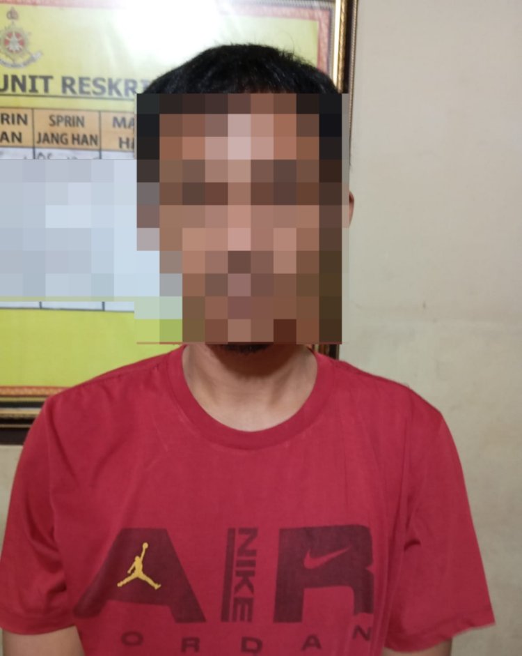 Seorang Pemuda Dibekuk Polisi Diduga Lakukan Penipuan dan Penggelapan Motor Honda Beat di Baradatu