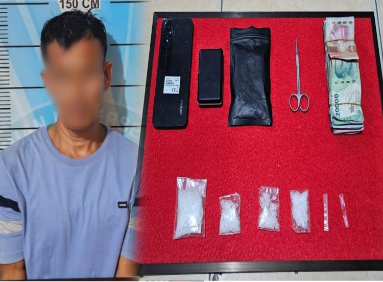 Sat Resnarkoba Polres Langsa Ungkap Kasus Sabu 29,15 Gram, Residivis Kembali Ditangkap