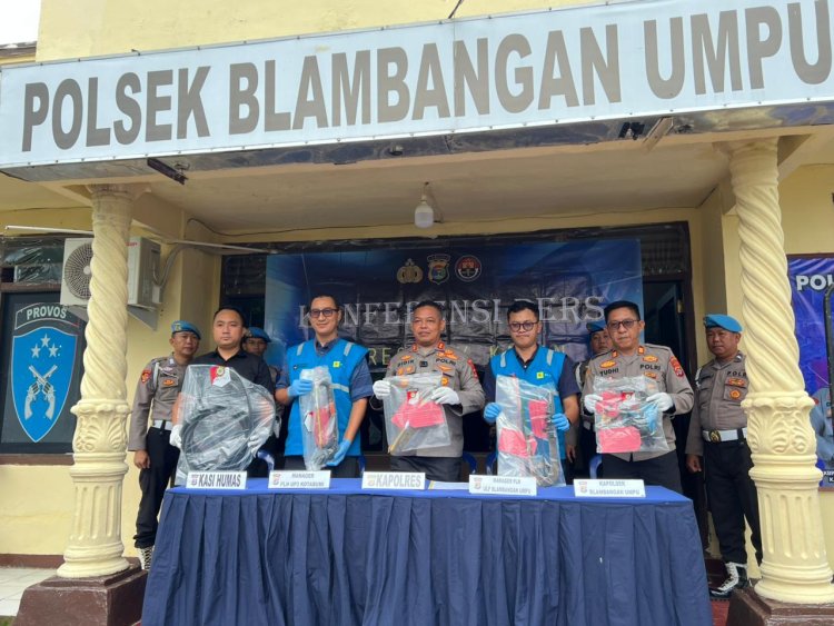 Polisi Bekuk 3 Pencuri Kabel PLN Sepanjang 24,5 Km di Jalinsum Way Kanan, Kerugian Capai Miliaran Rupiah