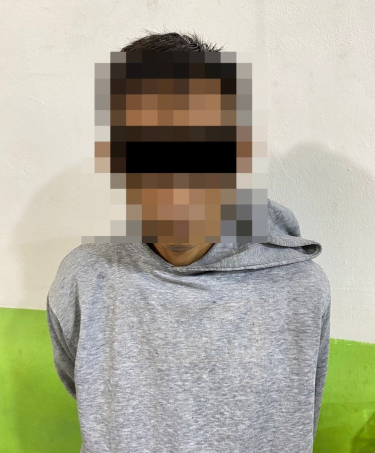Hendak Kabur Ke Jakarta, Diduga Pelaku Curi Handphone Diringkus Satreskrim Polres Way Kanan