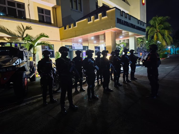 ‎Brimob Batalyon D Pelopor Intensifkan Patroli Rayonisasi di Wilayah Kabupaten Bekasi