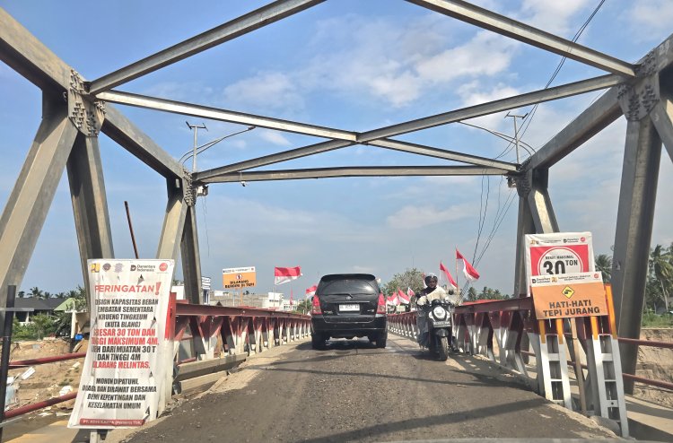 Jembatan Ambruk di Kuta Blang Tak Kunjung Diperbaiki, Lambannya Pemerintah RI Cekik Ekonomi Aceh
