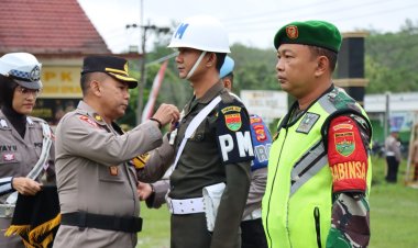 Operasi Keselamatan Krakatau Tahun 2026, Polres Way Kanan Utamakan Tindakan Simpatik Humanis