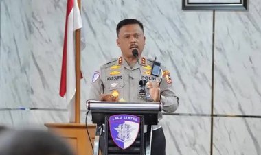 ‎Kakorlantas Polri : Polantas Harus Jadi Pelayan Masyarakat yang Humanis dengan Program 'Polantas Menyapa dan Melayani' 2026