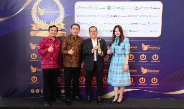 ‎ ‎Kementerian ATR/BPN Terima Penghargaan dari INDOPOSCO atas Diseminasi Strategi Komunikasi yang Paling Masif