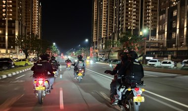 ‎Patroli Brimob di Kabupaten Bekasi Berjalan Kondusif, Antisipasi Tawuran dan Balap Liar