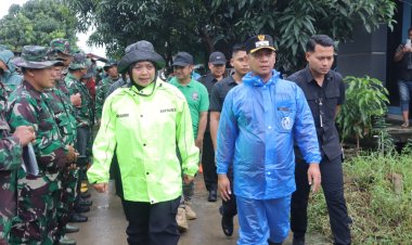 TNI-Polri Bersama Warga, Kerja Bakti Serentak di 17 Kecamatan Bekasi