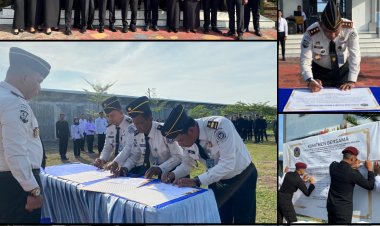 Seluruh Pegawai LPKA Banda Aceh Teken Pakta Integritas, Mantapkan Komitmen Menuju WBBM 2026