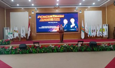Indra Septa Permana Resmi Nakhodai KONI Way Kanan 2025-2029, Fokus Jemput Bola Atlet Pelosok