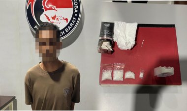 Sat Resnarkoba Polres Aceh Barat Ringkus Pengedar Sabu di Johan Pahlawan