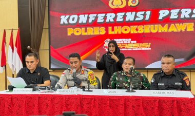 Komitmen Berantas Kejahatan, Polres Lhokseumawe–Kodim 0103 Bongkar Komplotan Curanmor