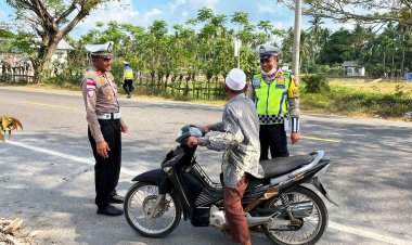Hari ke-11 Operasi Seulawah 2026, Polres Aceh Timur Tekankan Disiplin Berlalu Lintas Lewat Edukasi dan Penindakan