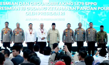 Presiden Prabowo Anugrahkan Bintang Jasa Dan Satyalancana Wira Karya Kepada Penegak MBG Dan Rantai Pasok SPPG Polri