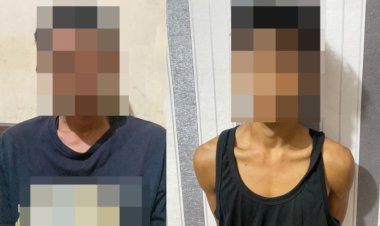 Polisi Ringkus Dua Pelaku Curas Sepeda Motor di Jalan Poros Kemu Banjit