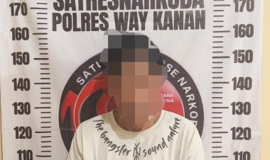 Kedapatan Bawa Ekstasi di Acara Organ Tunggal, Pemuda Asal Buay Pemuka Peliung Diamankan Polisi Way Kanan
