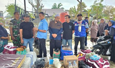 Pemko Langsa Salurkan Bantuan Masa Panik untuk Korban Kebakaran di Gampong Blang